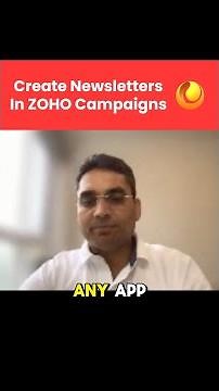 Create Newsletters in ZOHO Campaigns.mp4
