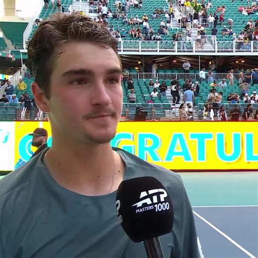 João Fonseca on facing Alcaraz next in Miami:“Excited for sure. I don’t know the other players but me, I look forward to playing against the top players. I played last tournament against Jannik. Now playing against Carlos. Just a super experience.”🇧🇷