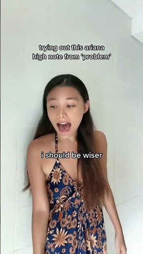 1 Less Problem Without You 🎤 | Ariana Grande High Note Challenge! #VocalChallenge