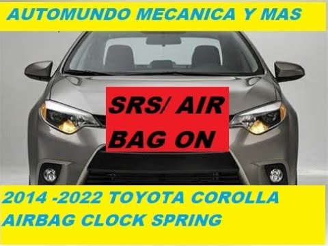 2014-2022 Toyota corolla Clock spring