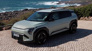 Kia EV3 'GT-Line' Design Preview in Pistachio Green