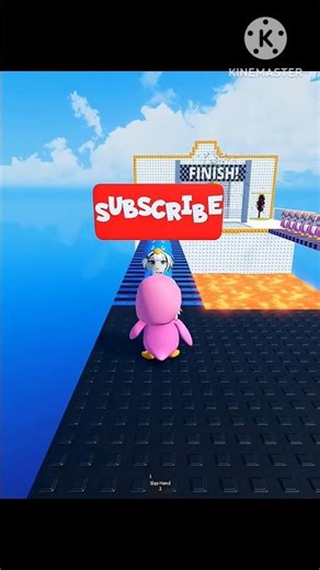 GUGUGAGA Penguin Slap Battle 💀 Pink vs Blue! 🐧 #roblox #rblx #robloxshorts