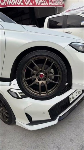 WORK Emotion CR Kiwami on Honda Civic FE