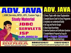 DURGA Sir Adv. Java Study Material