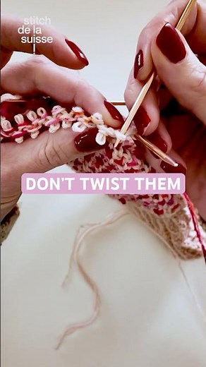 how to pick up stitches after frogging 🧶 #knitting