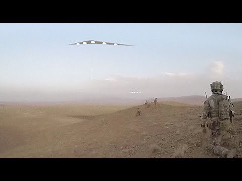 Multiple TRIANGLE UFOs Filmed in Afghan Desert by US Special Forces 👽 (CGI)
