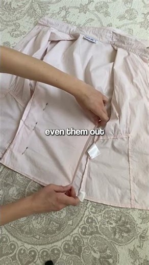 👚 How to Make a Button-Up Look Fitted ✨