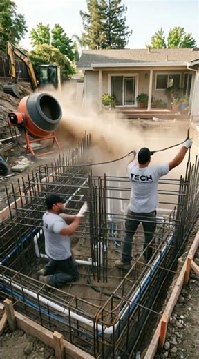 Backyard to Luxury Pool in 30 Seconds | Swimming Pool Construction Timelapse