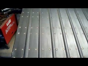 Metal Fabrication Willys CJ3B Welder Jeep Rear Floor Finished