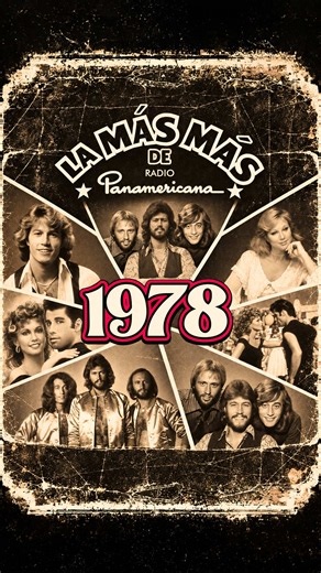 ¡LA MÁS MÁS 1978! 😎🎶🎙️ Una época inolvidable, con canciones que hicieron historia y que siguen sonando en todo mundo. 💯❤️‍🔥 Acompáñanos a revivir la historia y descubre cuál fue la canción que conquistó el título de La Más Más de 1978.🤩🎶 Síguenos en este viaje histórico junto a Giovanna Valcárcel en Splash!, de lunes a viernes, de 9 a.m. a 12 m., por los 101.1 FM o por nuestra web. 🎙️✨ #Splash #LaMásMás #RadioPanamericana #GiovannaValcárcel #nostalgia
