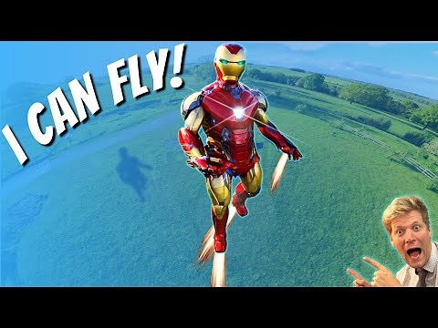 Making My Iron Man Suit Fly ft. Colin Furze!