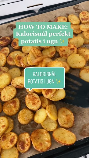Nyttiga airfryer recept: Kalorisnål potatis i ugn