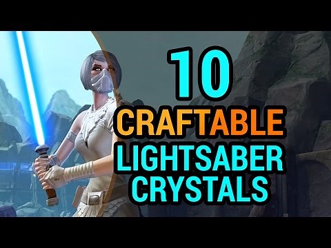 10 Lightsaber Crystals You Can Craft in SWTOR