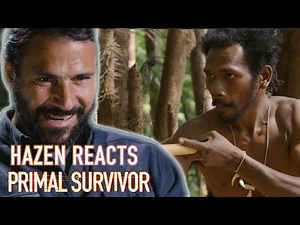 BLOWPIPE HUNTING With The Mani Tribe | HAZEN REACTS | Primal Survivor