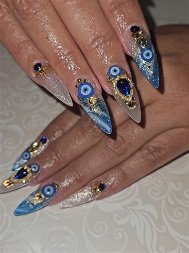 Evil Eye Nails