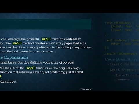 Extracting the First Characters from an Array of Objects in TypeScript