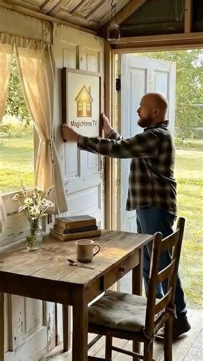 Built a Room From old doors ♻️