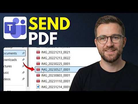 How to Send PDF via Microsoft Teams (Step By Step 2026)