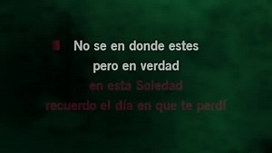 Karaoke Navidad sin ti - Los Bukis - CDG, MP4, KFN - Karaoke Version