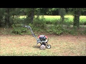 1981 Honda F200 Garden Tiller Cold Start