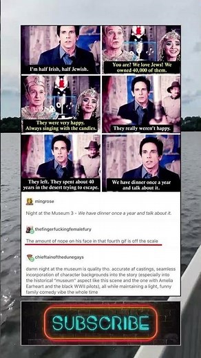 The amount of nope on his face in that fourth gif is off the scale