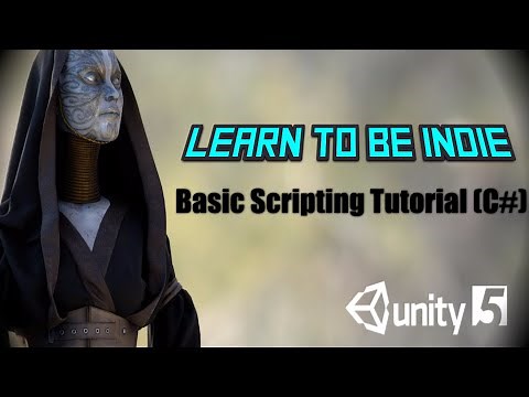 Scripting Simple Player Movement in Unity 5 (C# Basic Tutorial)