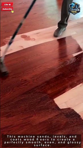 Wood Floor Sanding & Polishing Machine, Smooth & Glossy Finish#tool