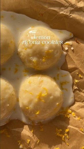 Lemon Ricotta Cookies 🍋