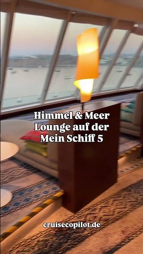 Himmel & Meer Lounge auf der Mein Schiff 5! #meinschiff #meinschiff5