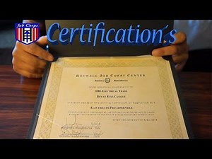 I Completed Job Corps Advance Training, What did I received?