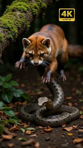 Serengeti Showdown: Python's Gripping Ambush on Gazelle! #SerengetiWildlife