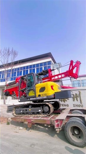 XCMG 75 rotary drilling rig, suitable for various municipal engineering projects #automobile