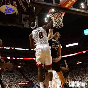 432K views · 5.2K reactions | In 2013, LeBron James came up with one of the most memorable blocks in #NBAFinals history, rising for a HUGE rejection in Game 2. Spin it back before he leads the Cavs into Game 2 vs. the Warriors Sunday! (8 pm/et, #NBAonABC) | NBA | Facebook