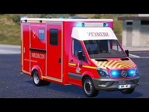 [GTA5] AMBULANCE DE RÉANIMATION | POMPIERS DE PARIS #7