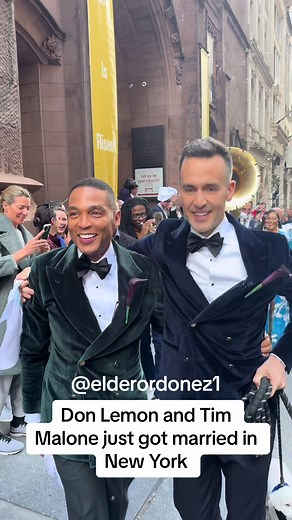 Don Lemon and Tim Malone's Joyful New York City Wedding