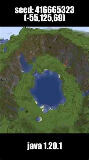 The best seeds of minecraft java in 1.20.1 #minecraft #trending #seed #seeds