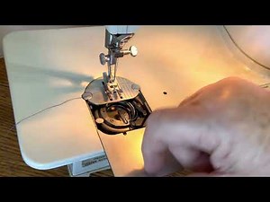 Singer 626 Winding A Bobbin PART 1 Touch and Sew Sewing Machine