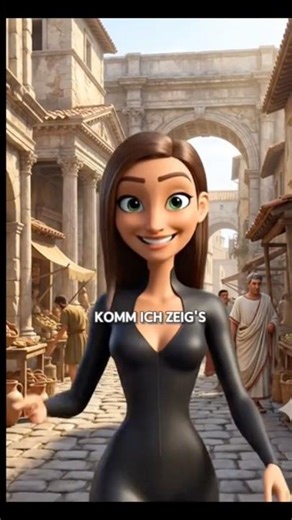 Wie war es im Alten Rom?! #animation #ai #funny #viral #fyp #shorts #shortvideo #history