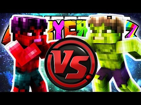 Minecraft Crazy Craft 3.0: RED HULK VS THE HULK! (Superheros Mod)! #98