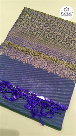 New Arrivals | Royal Look 🦚 Dual Peacock Handloom Soft Silk Saree