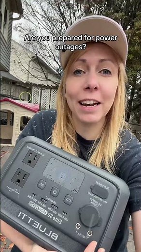 This Bluetti portable power station is a game changer during power outages