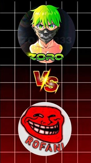Zoro FF Vs Rofani Gameplay 🚀 #zoro #rofani #vs #shorts