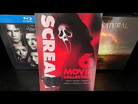 Scream: 6-Movie Collection DVD Unboxing