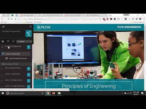 Connecting PLTW Courses to Canvas