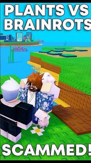 I GOT SCAMMED IN PLANTS VS BRAINROTS! #roblox #plantsvsbrainrot #robloxgames #games #gaming