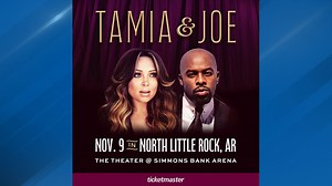 Tamia and Joe bring their fall tour to Little Rock this November