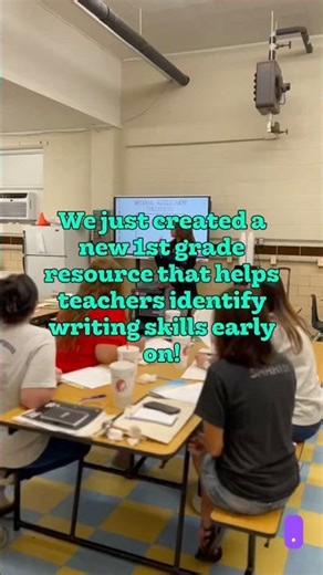 Why strong writers start in 1st grade!
