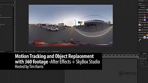 Motion Tracking and Object Replacement with 360 Footage | After Effects | SkyBox Studio