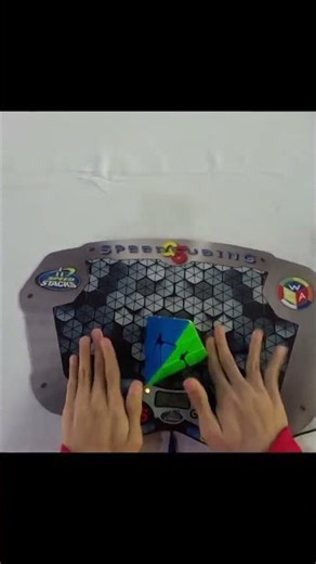 Pyraminx National Record Single 2.78 Slow-Mo POV