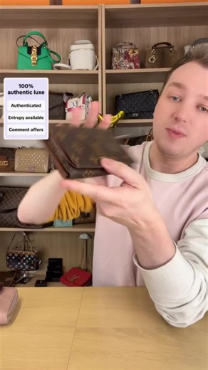 Pre-owned Louis Vuitton Porte Monnaie Wallet